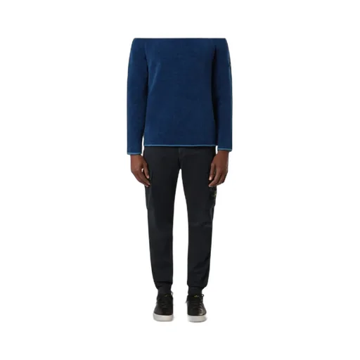 Elasticated-Cuff Cargo Trousers