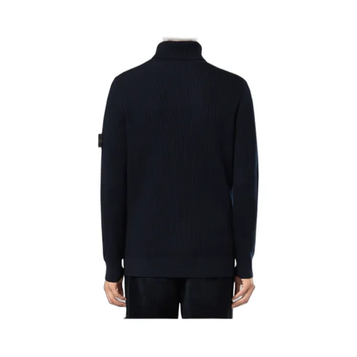 Ribbed Turtleneck Sweater