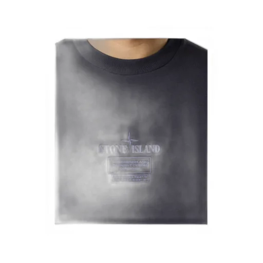 Combed Cotton Logo-Plaque T-Shirt