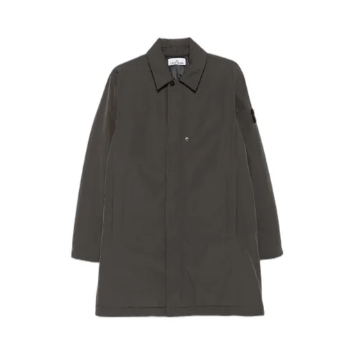 Compass Patch Long Parka
