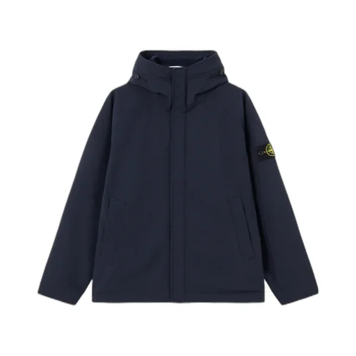 Light Hooded Parka With Weather-Resistant Membrane