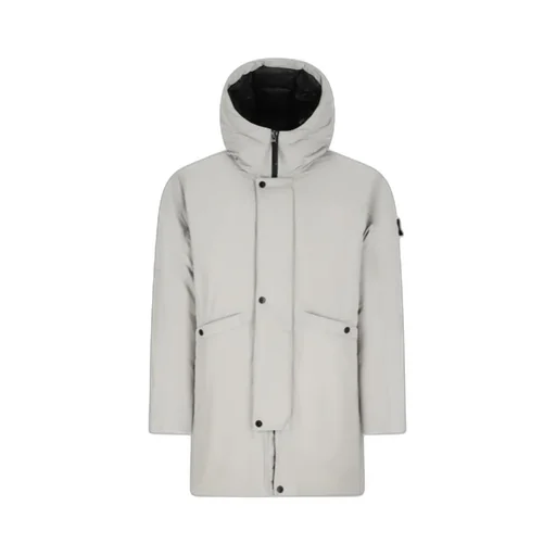 Micro Twill Long Parka