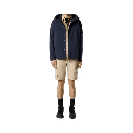 Light Hooded Parka With Weather-Resistant Membrane
