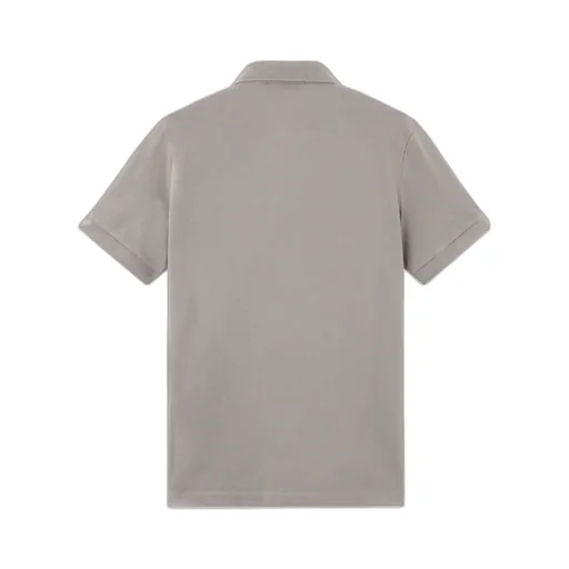 Slim-Fit Short-Sleeve Polo Shirt With Compass Patch