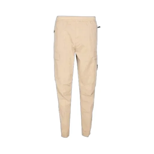 Cargo-Pocket Cuffed Trousers