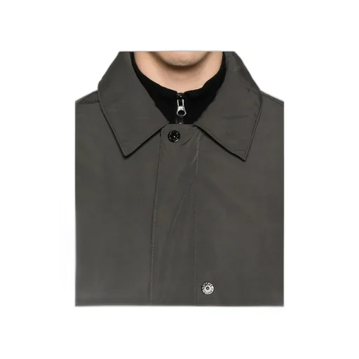 Compass Patch Long Parka