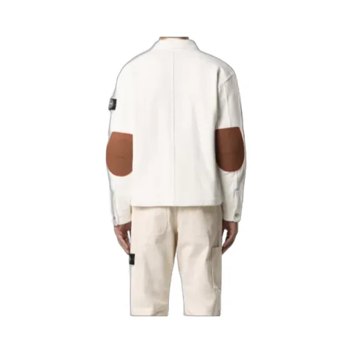 Long-Sleeved Compass-Badge Jacket