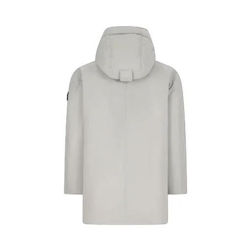 Micro Twill Long Parka