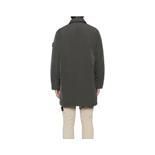 Compass Patch Long Parka