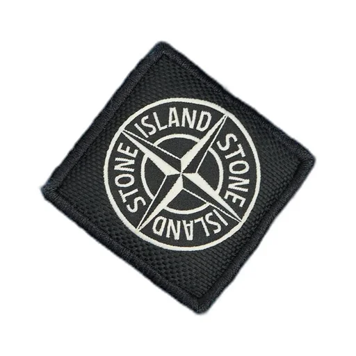 Ribbed Logo-Patch Beanie Hat