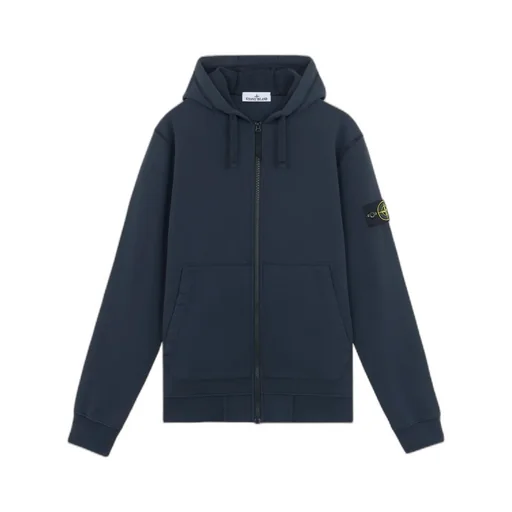 Logo Patch Zip-Up Hoodie