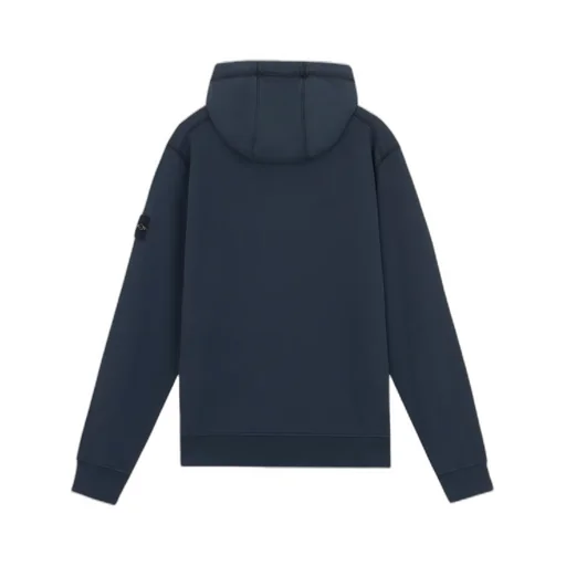 Logo Patch Zip-Up Hoodie