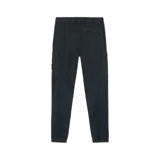 Elasticated-Cuff Cargo Trousers
