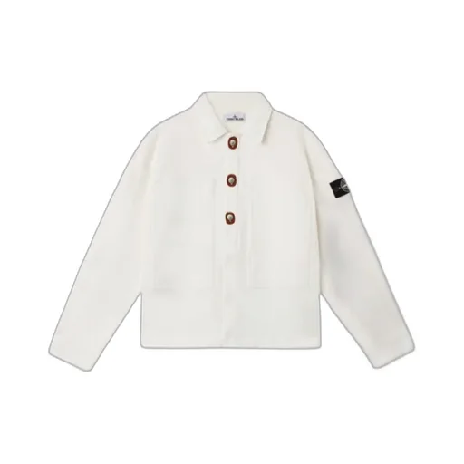 Long-Sleeved Compass-Badge Jacket
