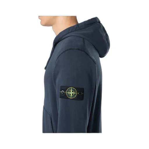 Logo Patch Zip-Up Hoodie