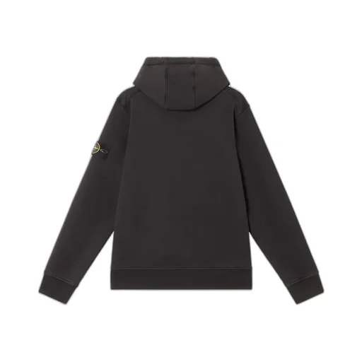 Logo Patch Drawstring Hoodie
