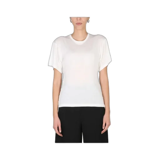 Chain-Detailed Crewneck T-Shirt