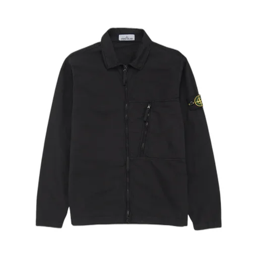 Zip-Fastening Shirt Jacket