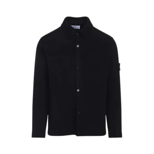 Logo Patch Buttoned Cardigan