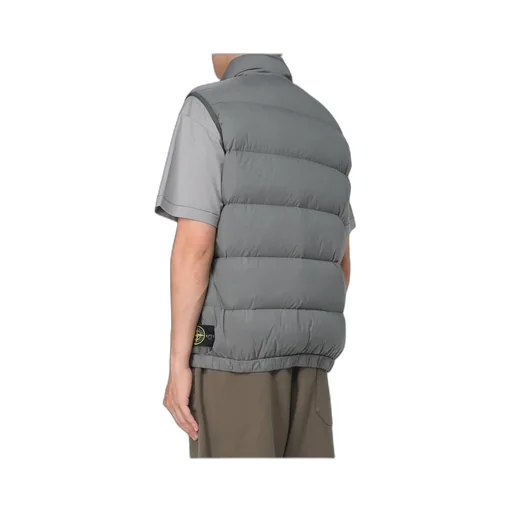 Stand Collar Down Vest