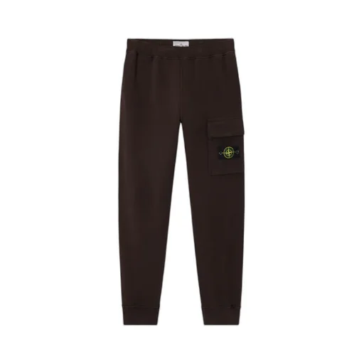 Logo Patch Tapered-Leg Pants