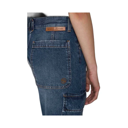 High-Waisted Cropped Leg Jeans
