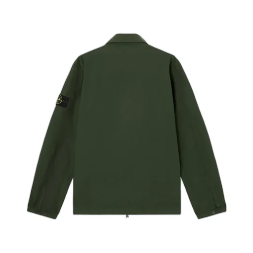 Compass-Badge Zip-Up Jacket