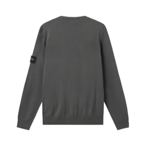 Compass-Badge Crew-Neck Sweater