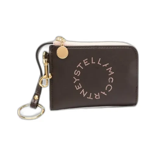 Logo-Print Bicolour Wallet