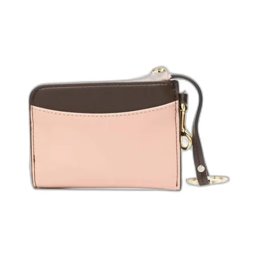 Logo-Print Bicolour Wallet