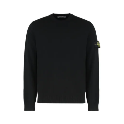 Logo Patch Crewneck Jumper