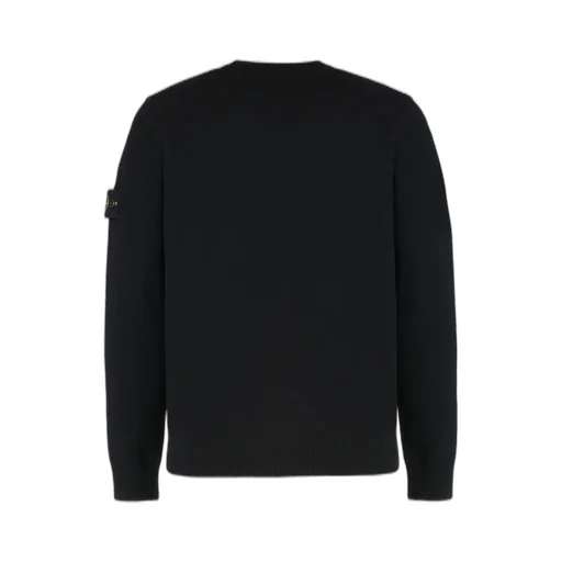 Logo Patch Crewneck Jumper