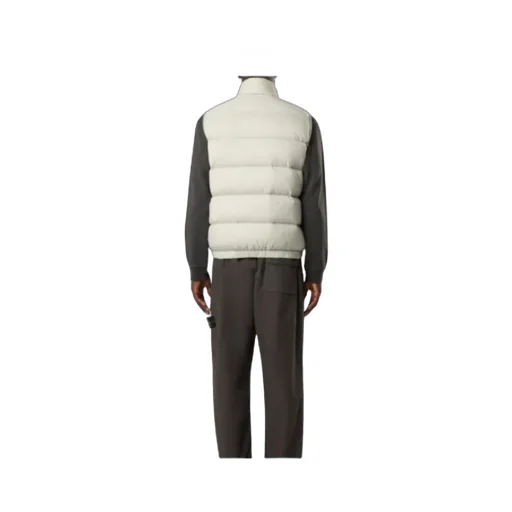 Quilted Zip-Fastening Padded Vest