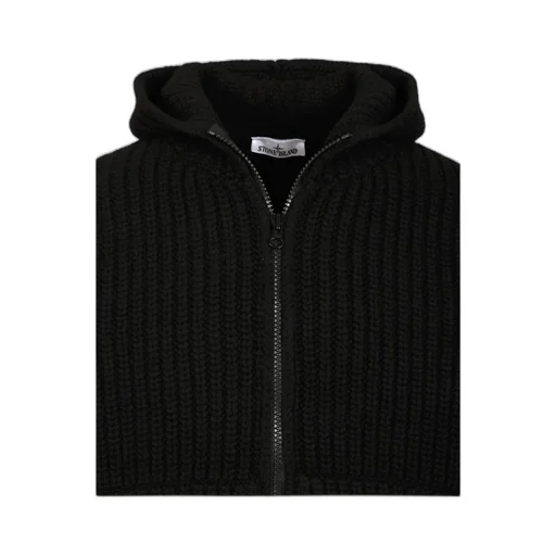 Ribbed-Knit Cardigan