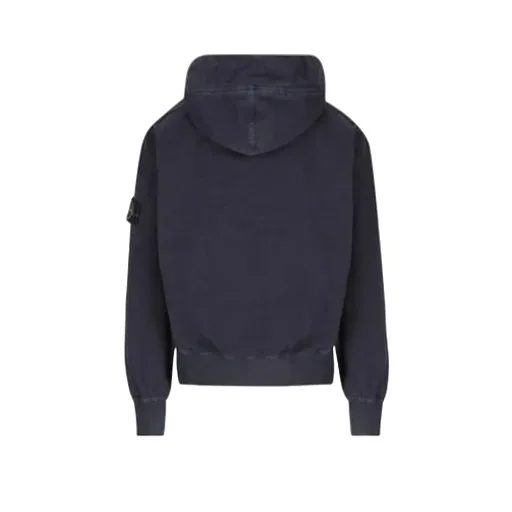 Oversized Fit Hooded Zip-Up Sweatshirt
