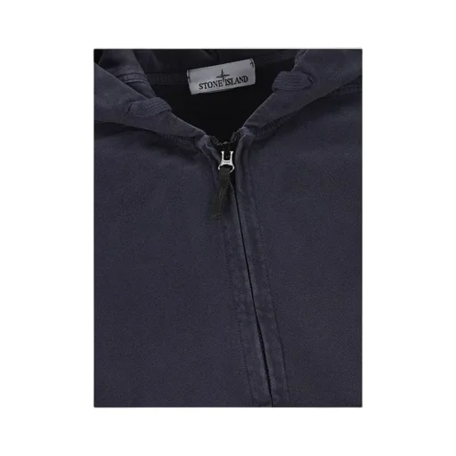 Oversized Fit Hooded Zip-Up Sweatshirt
