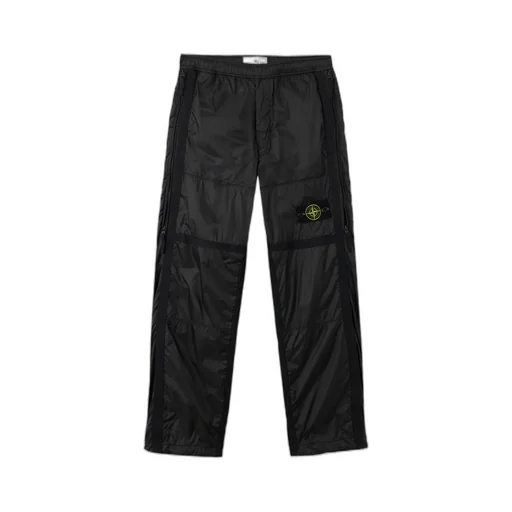 Panelled Zip-Detail Trousers