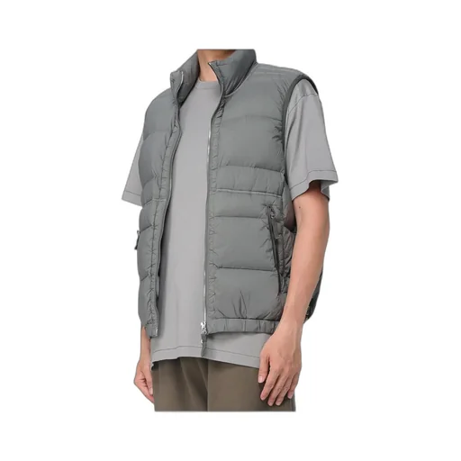 Stand Collar Down Vest