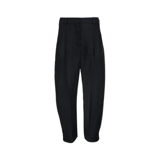 Pressed-Crease Tapered Trousers
