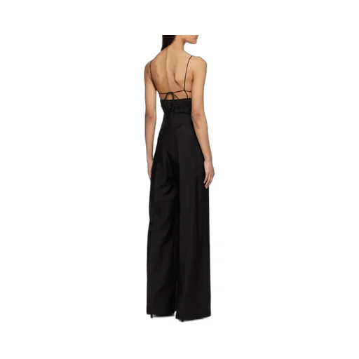 Cut-Out Flared Leg Jumpsuit