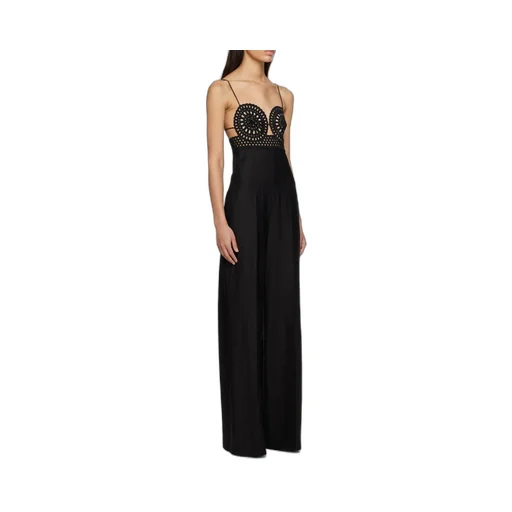 Cut-Out Flared Leg Jumpsuit