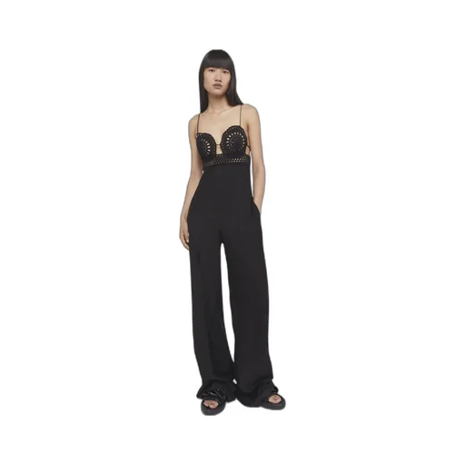 Cut-Out Flared Leg Jumpsuit