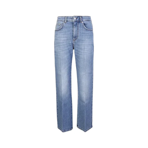 Logo Patch Flared Jeans