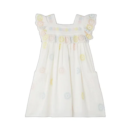 Ruffled Sleeveless Dress