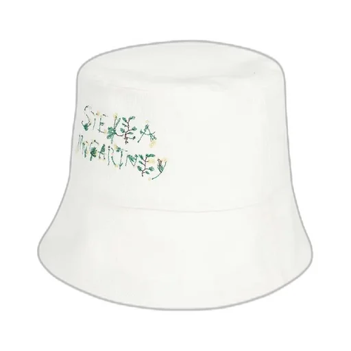 Logo Embroidered Bucket Hat