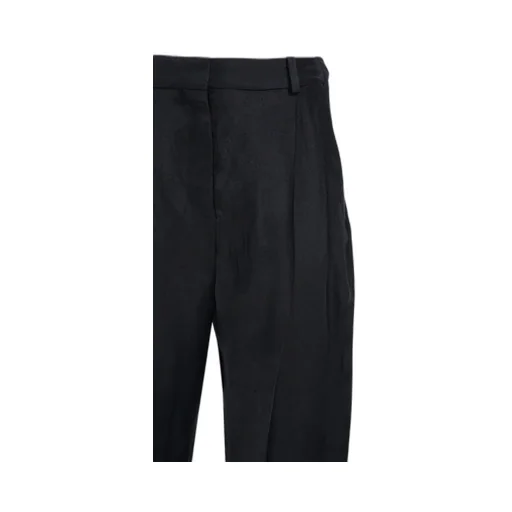 Pressed-Crease Tapered Trousers