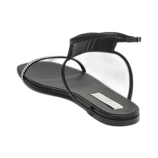 Logo Flat Sandals