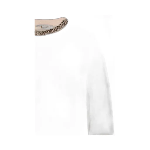 Falabella Chain Detailed Crewneck Sweater