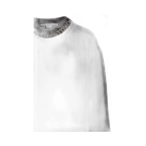 Falabella Chain Detailed Crewneck Sweater