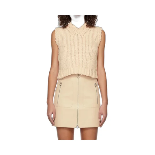 V-Neck Knitted Vest